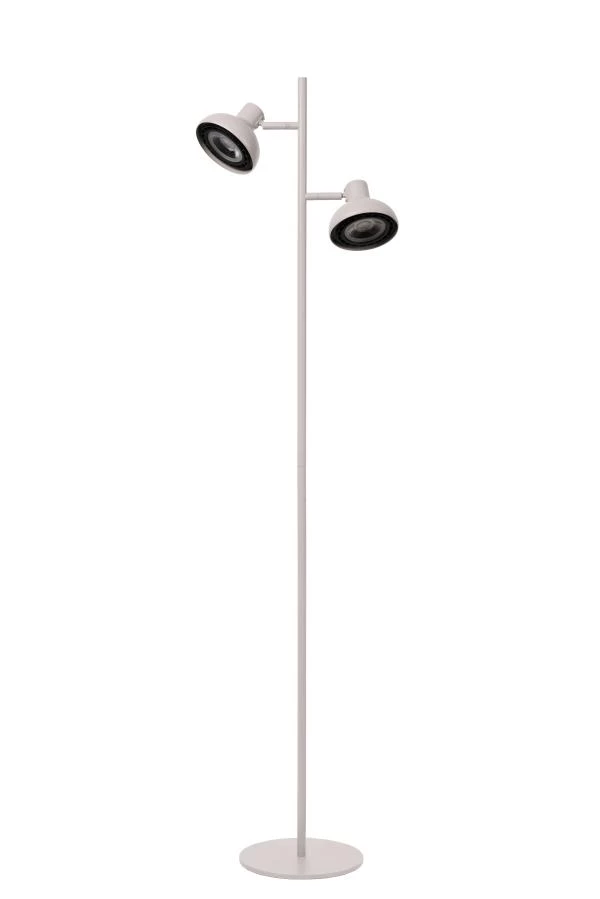 Lucide SENSAS - Floor lamp - 2xGU10 (ES111) - White - turned off